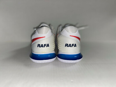 Nike Zoom Vapor Cage 4 White Red Rafa Nadal Tennis Shoe DD1579-113