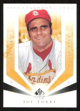 2004 SP Legendary Cuts JOE TORRE Base Baseball card ST. LOUIS CARDINALS