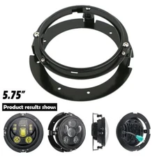 7‘’ Headlight Mount Bracket Ring Replacement Set For 2007-2018 Jeep Wrangler JK