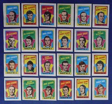 1971 TOPPS BOOKLETS HOCKEY COMPLETE SET *373681