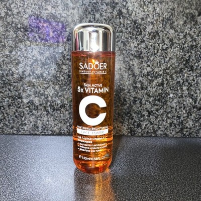 SADOER 5X Heavy Vitamin C Whitening Brightening Skin Active Face Toner 130ml
