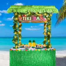 124PCS Tiki Bar Party Kit Build Your Own LED NEW Outdoor Fun