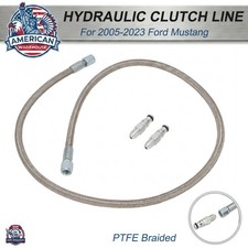 Steel Braided Hydraulic Clutch Line For 2005-2023 Ford Mustang Gt 5.0 V8 139251