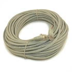 40ft Cat5E Ethernet RJ45 Patch Cable  Stranded  Snagless Booted  GRAY