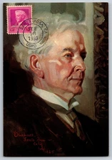 #876 Famous Americans Luther Burbank Maxi Card