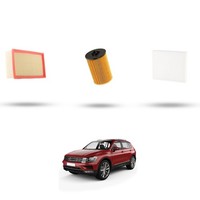 Hoffcar Wartungsset - 3 Filter FüR VW Tiguan II (AD1) 2.0 TDI 130KW Ab 2016