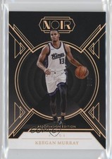 2024-25 Panini Noir Association Edition Holo Gold 4/5 Keegan Murray #43 0rz7