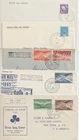 Ireland, 5 X FDCs, 1 With Toning, Research (Z53)
