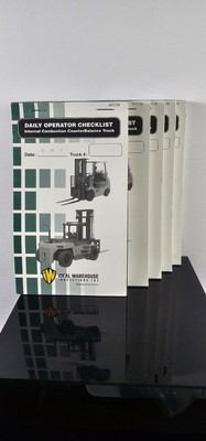 Ideal Warehouse Innovations 70-1075-Cp Replacement Checklist Book,1 3/8'' W,Pk5