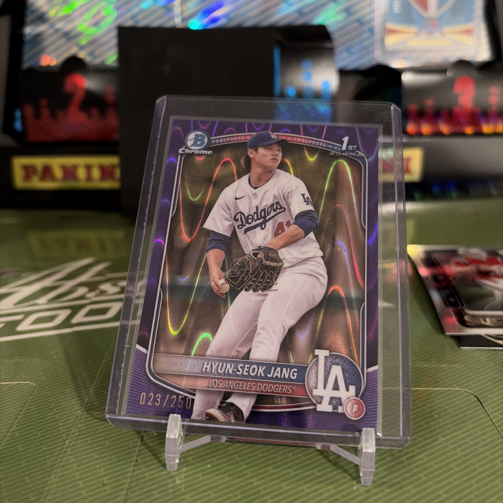 2025 Bowman Chrome Prospects Hyun-Seok Jang #BCP-51 Purple Refractor /250 (RC)