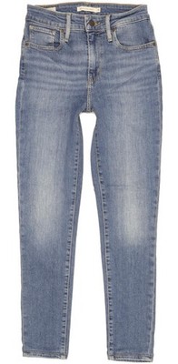 Levi's 721  Damen Blau Skinny Slim Stretch Jeans W26 L27 (100436)