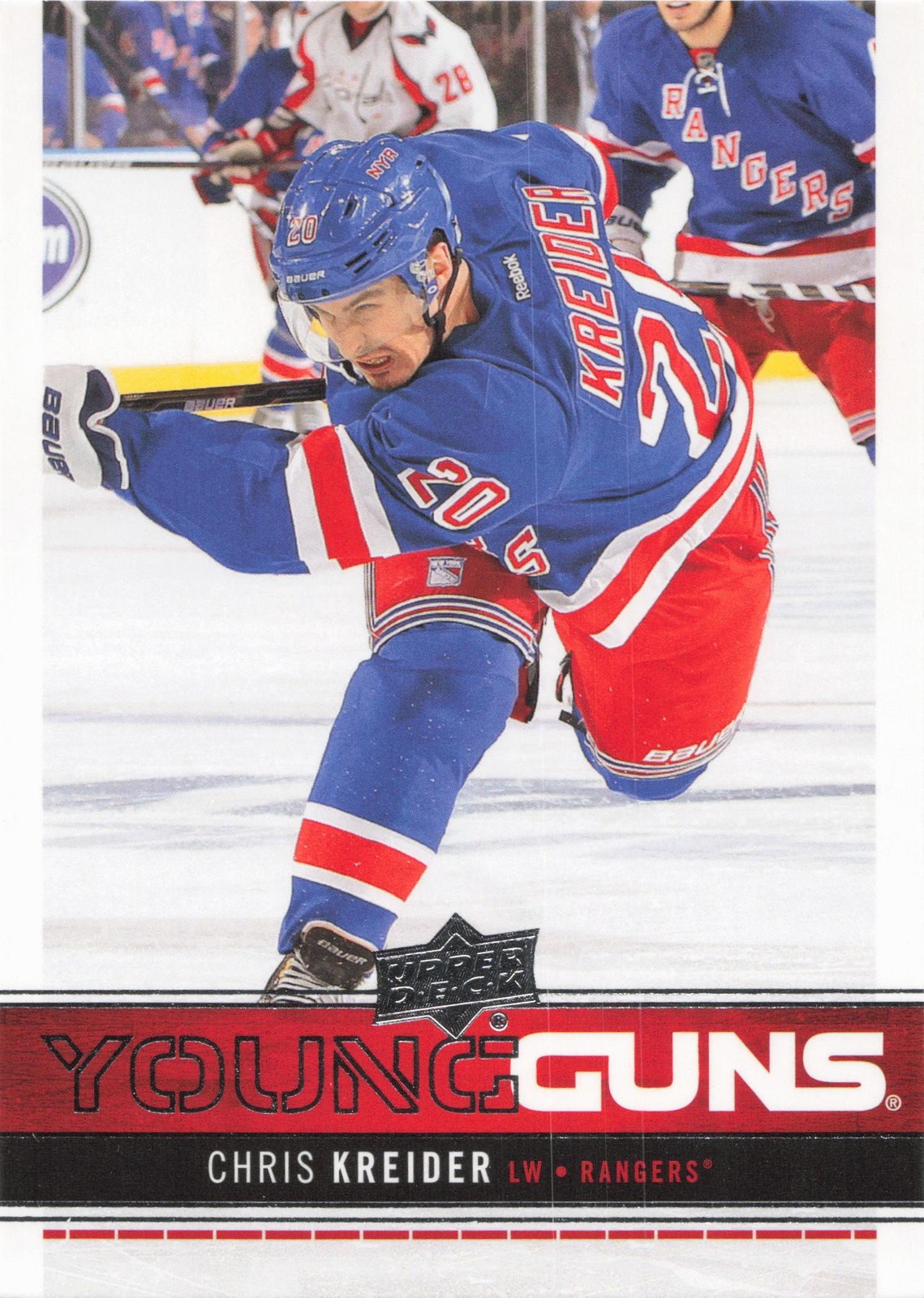 2012-13 Upper Deck #237 Chris Kreider Young Guns
