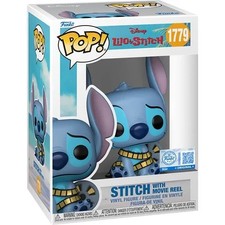 Lilo & Stitch Stitch con carrete de película Funko Pop! Figura Vinilo #1779 - Excelente PREVENTA