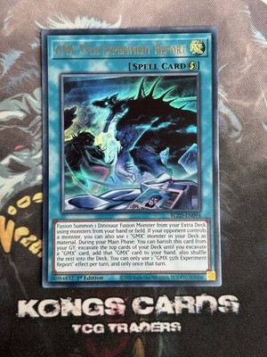 BLZD-DE094 GMX 55. Experimentierbericht Ultra Rare Yu-Gi-Oh! NEU