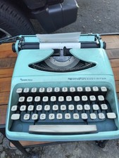 Remington Sperry Rand easy-riter Manual Typewriter Original Case thumbnail