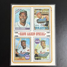 Topps 1974 Topps Hank Aaron Atlanta Braves Hank Aaron Special #5 MLB Base Set