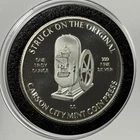 Carson City Nevada Coin Press Rare Collector 1 Troy Oz .999 Fine Silver Round