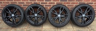 18" Genuine BMW M Sport 436M Alloy Wheels – Gloss Black (Set of 4)