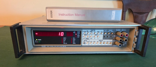 Fluke 8506A/CT Thermal RMS Digital Multimeter & Instruction Manual