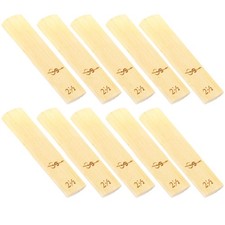 10 Pcs Musical Instrument Accessories Small Saxophone Reeds Clarinet Alto