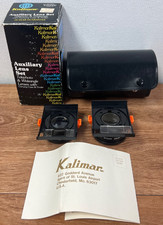 Kalimar K187 Auxiliary Lens Set Telephoto/Wide Angle for Minolta Talker AF-S Box