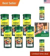 Versatile Aromat Seasoning 3 Ounce Pack of 6 - Enhance Flavors Effortlessly