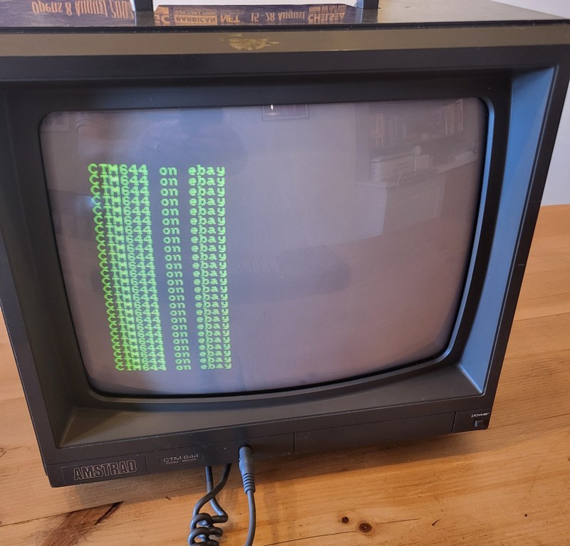 Amstrad CTM-644  Colour Monitor For Amstrad CPC464 CPC6128 etc
