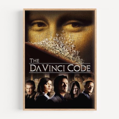 The Da Vinci Code (2006) Movie Poster Wall Art Print