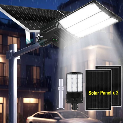 #ad #ad LED 16000W Commercial Solar Street Lights Outdoor Dusk to Dawn parking lot light $179.69