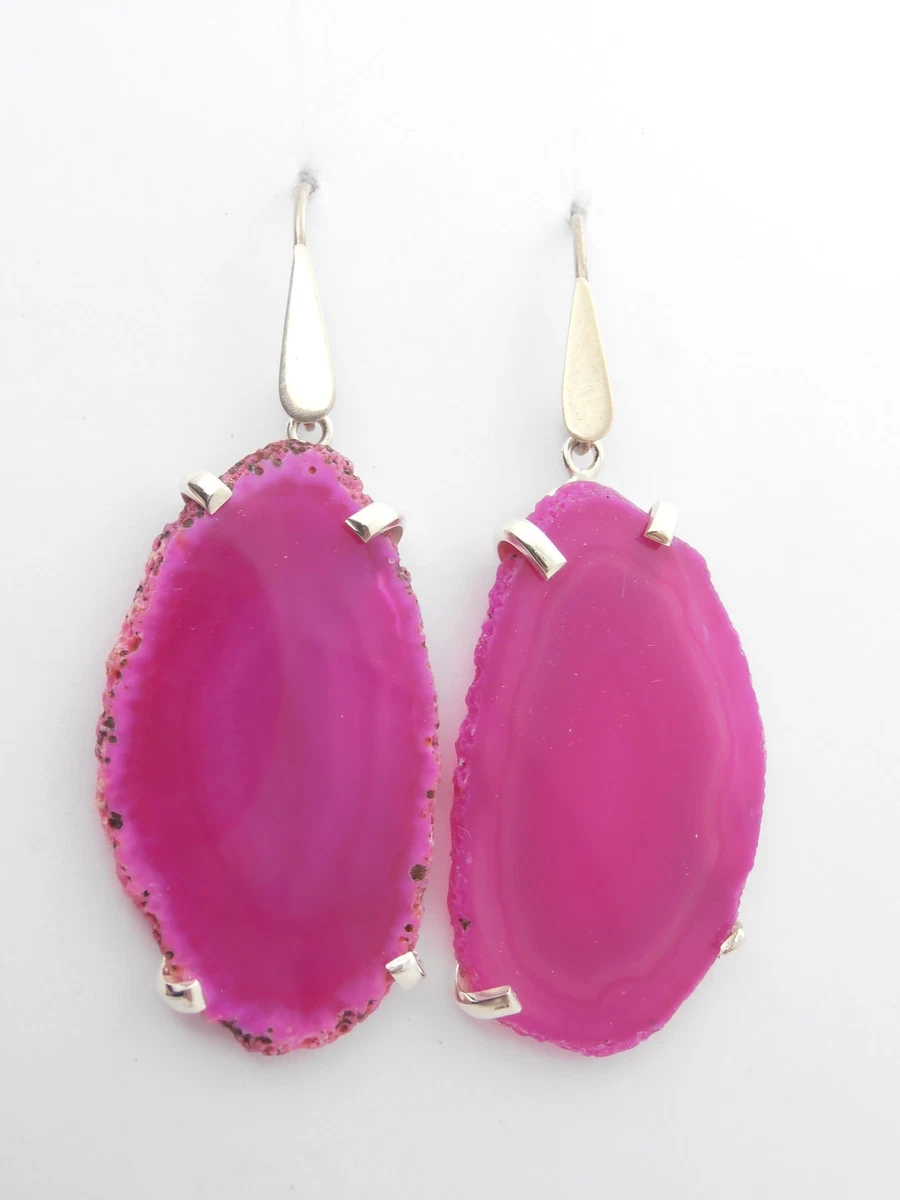 Orecchini di lusso pendenti agata | Acquisti Online su