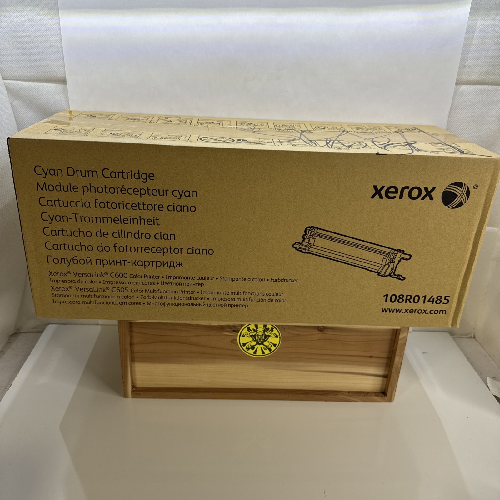 Xerox Cyan Drum Cartridge 108R01485 Xerox Veralink C600