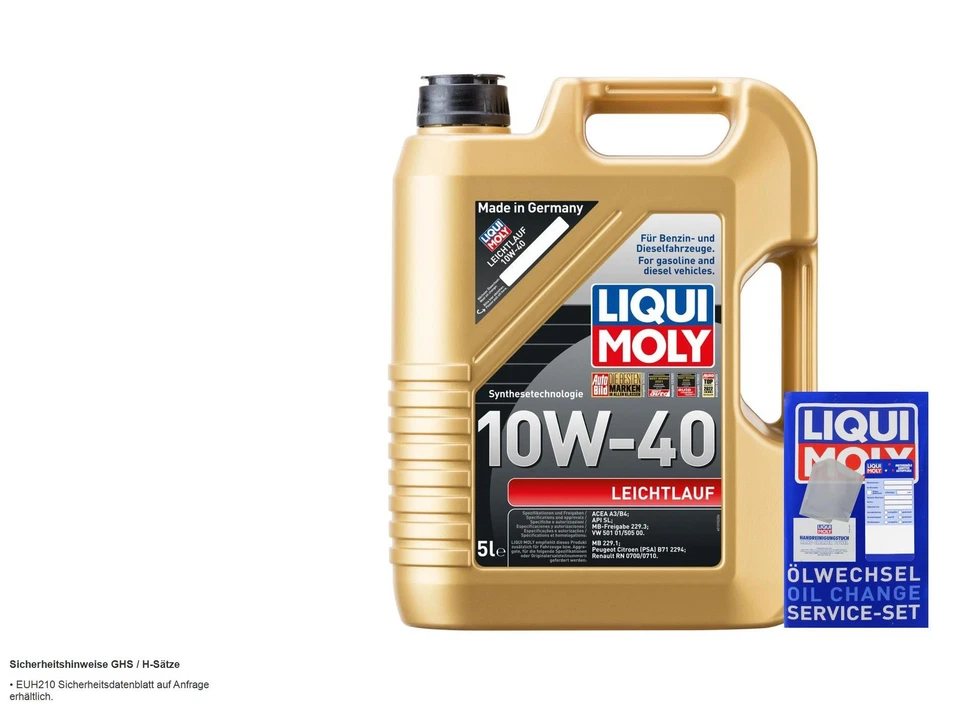 MANN Inspección Set 7 L LIQUI MOLY Leichtlauf 10W-40 Para Rover 800 XS - Imagen 3 de 4
