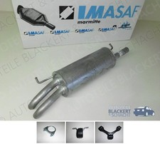 IMASAF ESD Auspuff Endtopf+Anbauteile für VW Passat 3B 1.9 TDI 66+81KW 1996-2000