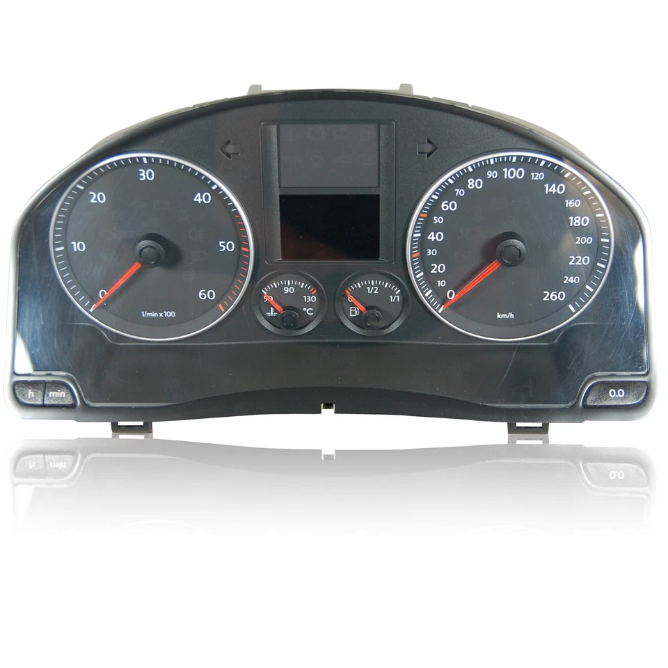LCD FIS Premium Display VW Golf 5 Speedometer Instrument Cluster Display Midline - Image 3 of 4