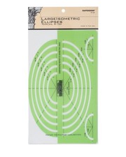 1 PC Large Isometric Ellipses Template Drafting Drawing Stencil Tool R124