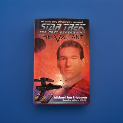 Star Trek The Next Generation: The Valiant Hardcover by Michael Jan Friedman