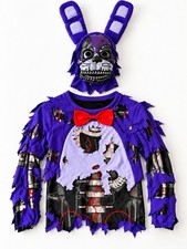 FNAF Five Nights at Freddy s Nightmare Bonnie Adult Small Costume Mask Mitts
