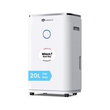 PureMate 20 Litre Portable Anti-Bacterial Dehumidifier with Air purifier