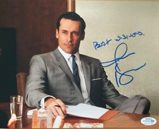 John Hamm genuine signed 10x8 photo ACOA COA RACC Trusted Seller