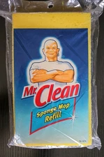 Mr. Clean Deluxe Sponge Mop Refill #4230 Sealed NEW