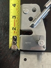SS Sailboat Mast Boom  Gooseneck  4X 2.5W X7/8 " with 2 HOOKS -  make an offer.