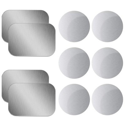 Mount Metal Plate for Phone Magnet Car Mount Holder Cradle with Adhesive, Uni...