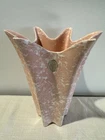 VTG MCM Shawnee Cameo Ware Pink Spatter Paint Atomic Design USA Vase Retro 50s
