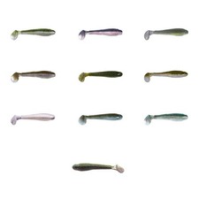 Googan Saucy Swimmer 3.8'' Fishing Lure 7 Package