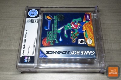 WATA 9.0 A+ - Jazz Jackrabbit Game Boy Advance, GBA 2002 NEW
