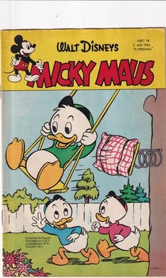 Micky Maus 18 / 1962 original Ehapa