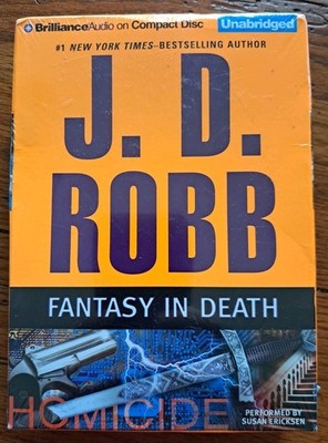 New Sealed Fantasy in Death by J.D. Robb Audiobook Abridged 