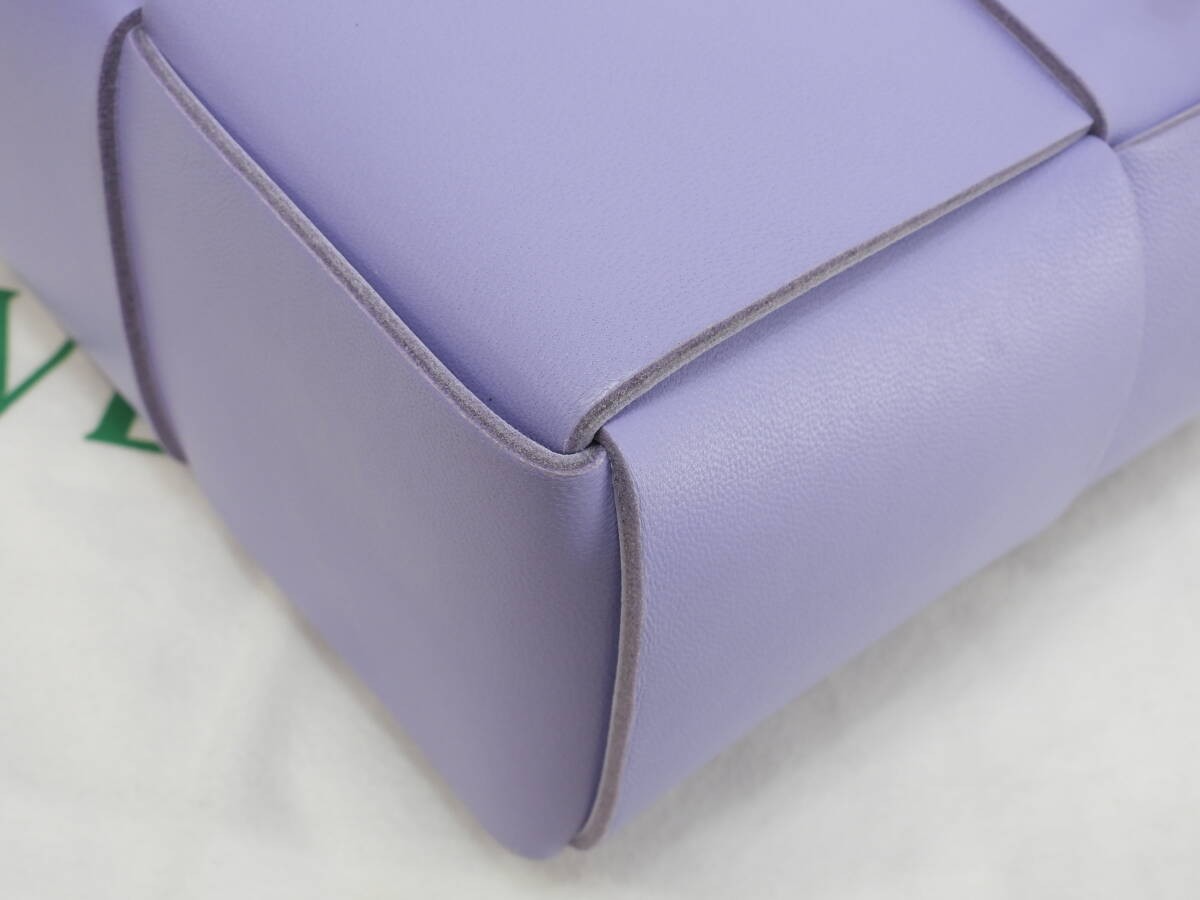 Bottega Veneta Mini Tote Light Purple Leather Handbag with Silver Hardware thumbnail 5