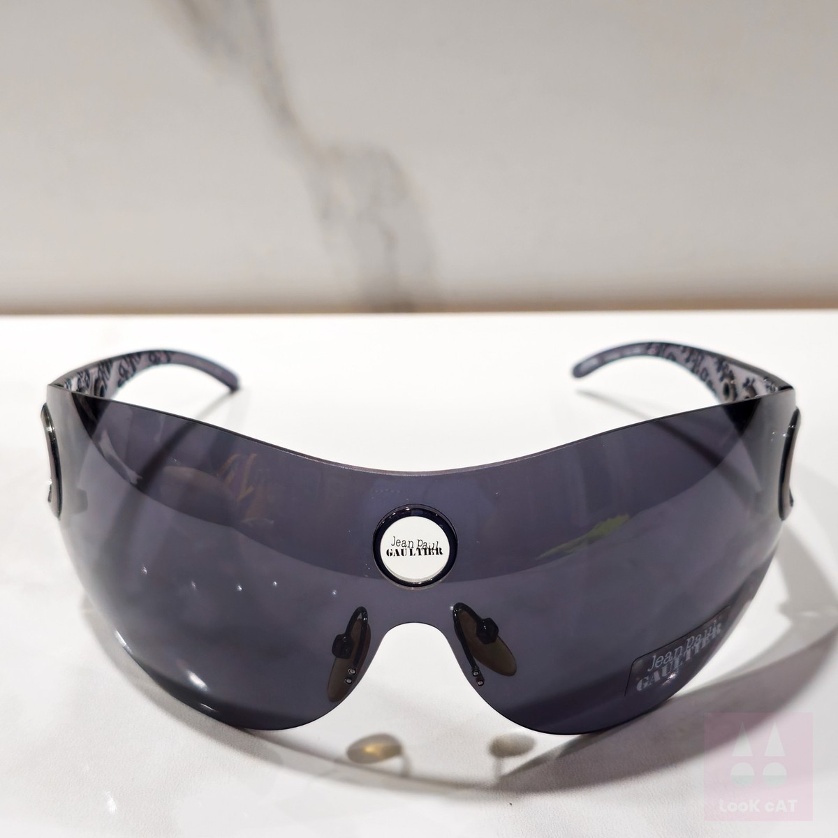 Jean Paul Gaultier Sunglasses SJP 504 vintage Y2K Wrap Shield Jean Paul Gaultier Sunglasses SJP 504 vintage Y2K Wrap Shield