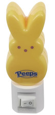Peeps LED Bunny Shaped Night Light Choose 1 from 2 Colors 120 V